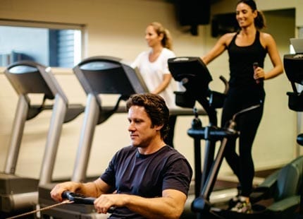 Fully equipped gymnasium | Golden Door Australia