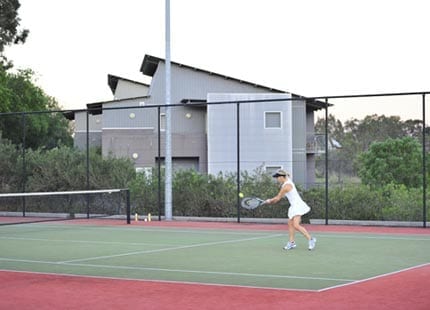 Tennis Court, Relaxation, Sport Activity at Golden Door Australia