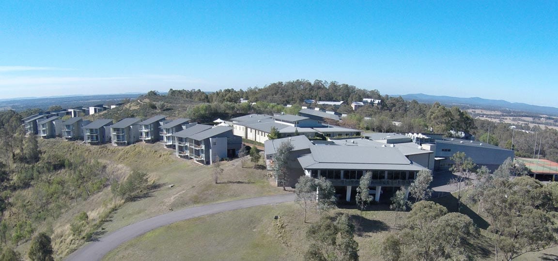 The Retreat Facility, outside view | Golden Door Australia